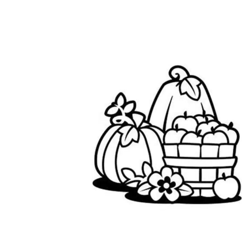 Darice Embossing Folder Essentials  " PUMPKINS N BASKET  "  #1219-213